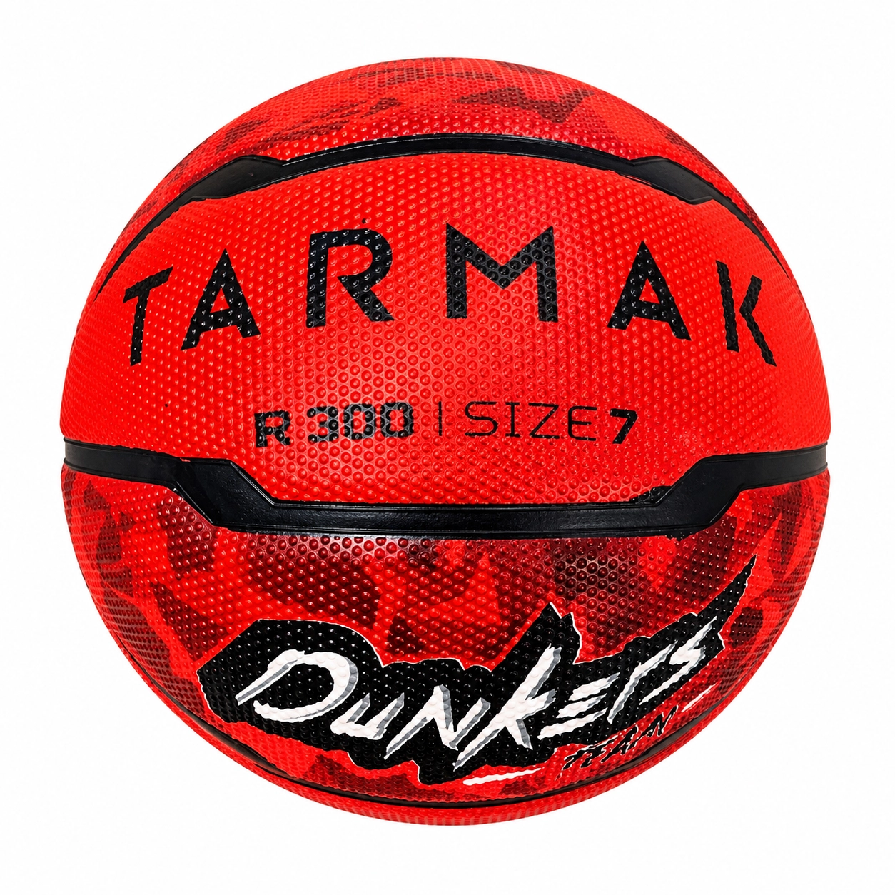 توپ بسکتبال TARMAK سایز 7 مناسب تمرین و مسابقه با رویه مقاوم و استاندارد رنگ قرمز