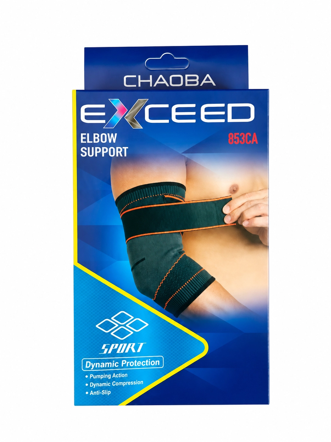 آرنج بند کشی CHAOBA سری EXCEED کد 853CA مناسب محافظت از مفصل آرنج در تمرینات ورزشی