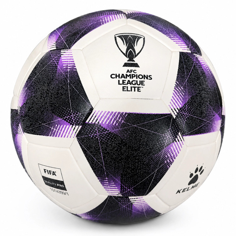 توپ فوتبال kelme مدل champion league elite مناسب تمرین و مسابقات با طراحی استاندارد و با کیفیت بالا