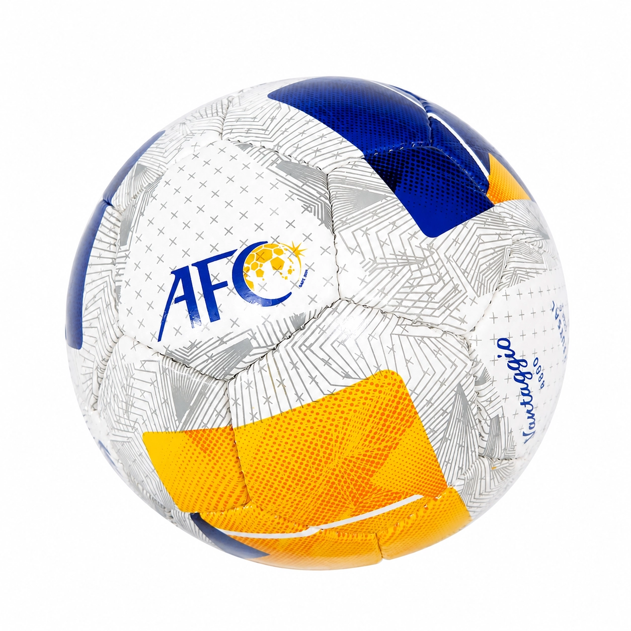 توپ فوتسال مولتن AFC سایز 4 مناسب تمرین و مسابقه با طراحی استاندارد سالنی