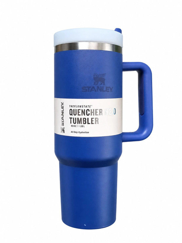 ماگ Stanley Quencher با درپوش سه حالته رنگ سرمه ای