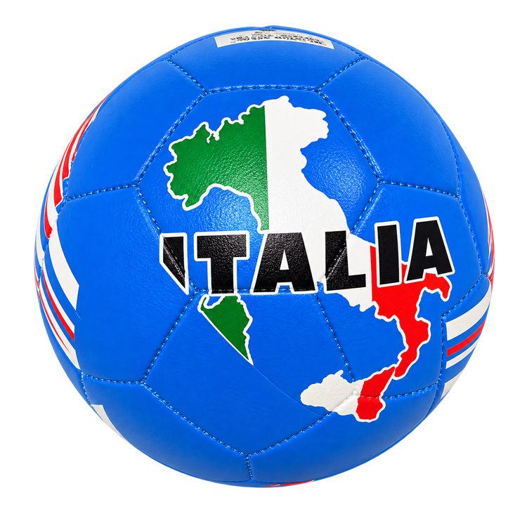 Italy football team size 4 blue soccer ball with national design
